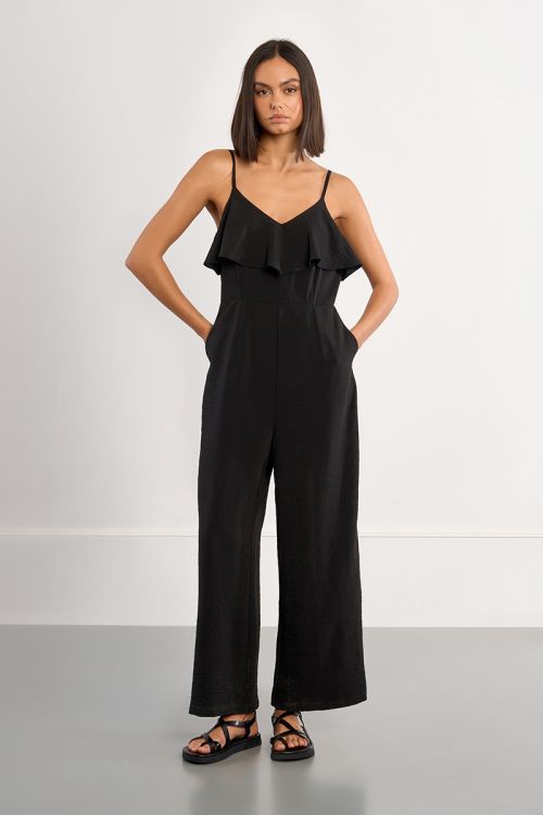 Combi-pantalon à volants