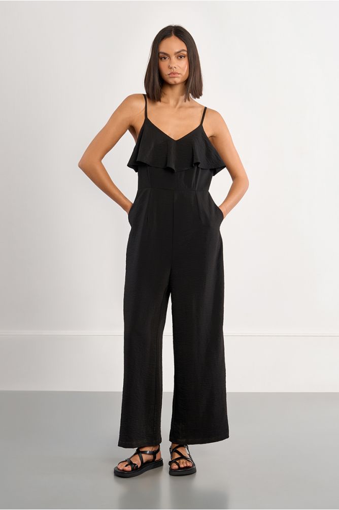 Combi-pantalon à volants