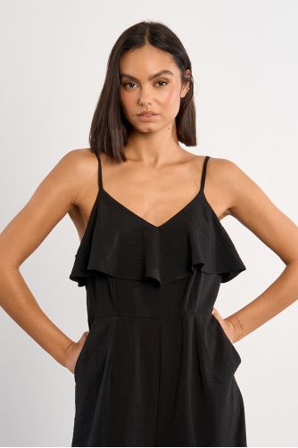 Combi-pantalon à volants