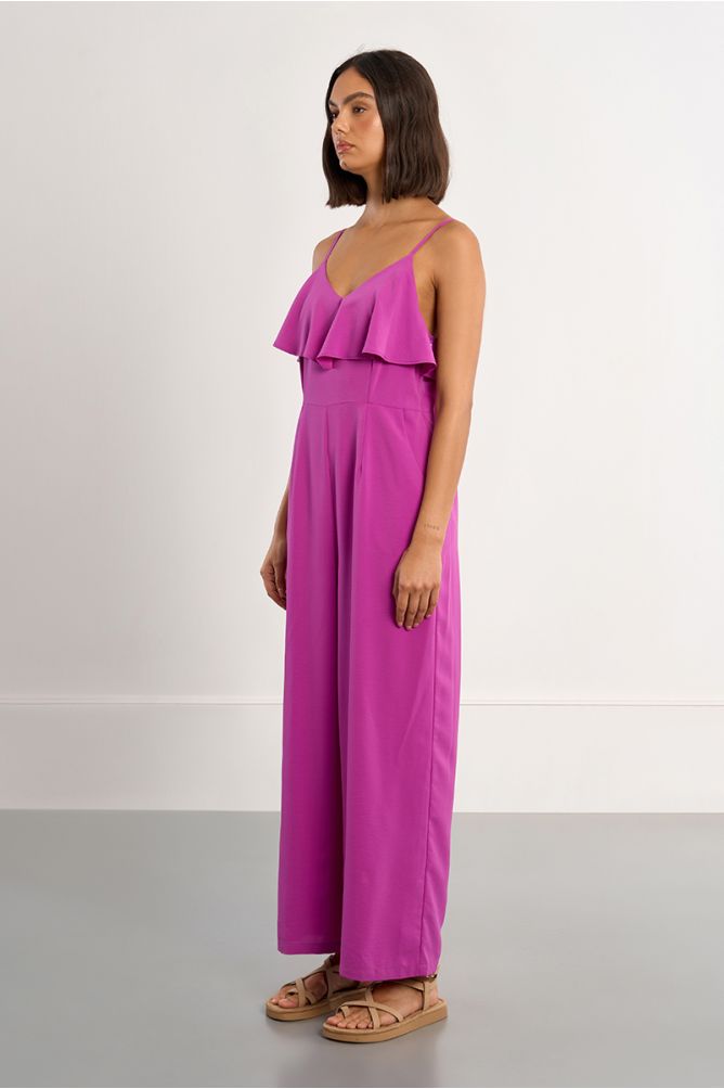 Ruffled jumpsuit
