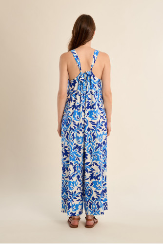 Combinaison longue, imprimée