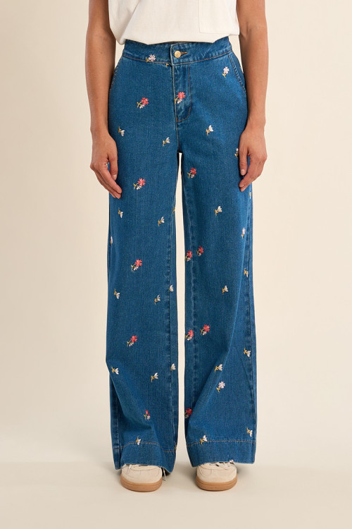 Jean large fantaisie