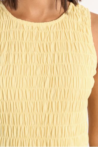 Cotton smocked dress