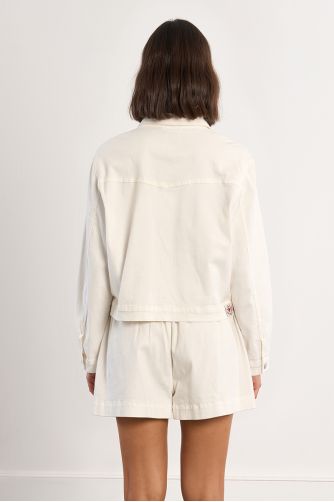 Short cotton jacket