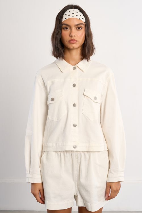 Veste en coton courte