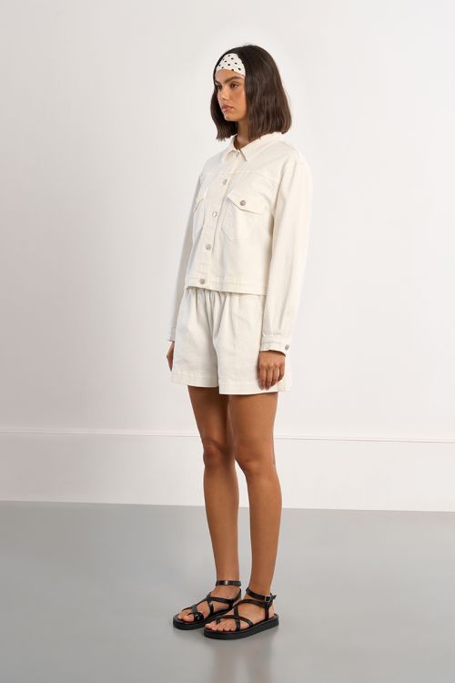 Veste en coton courte