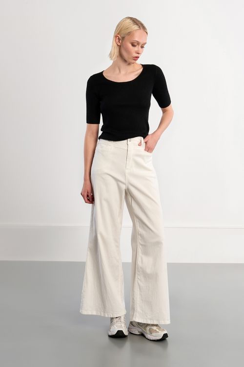 Ribbed knit top