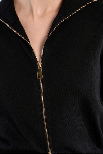 Gilet double-zippé en maille