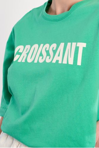 Oversized T-shirt "Croissant"