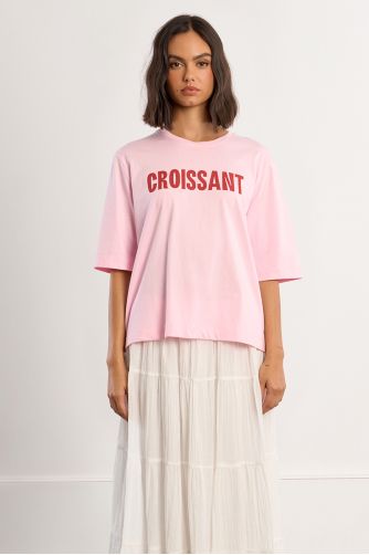 T-shirt oversize "Croissant"