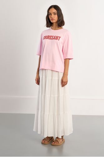 T-shirt oversize "Croissant"