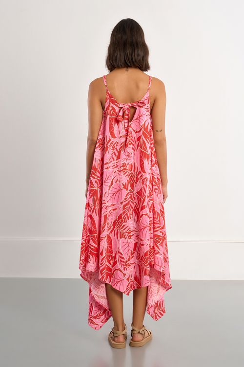 Playa Asymmetrical Maxi Dress