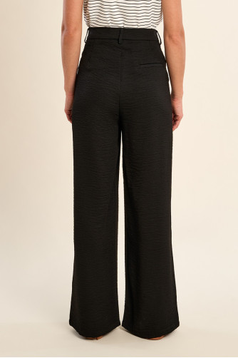 Pantalon de tailleur, large