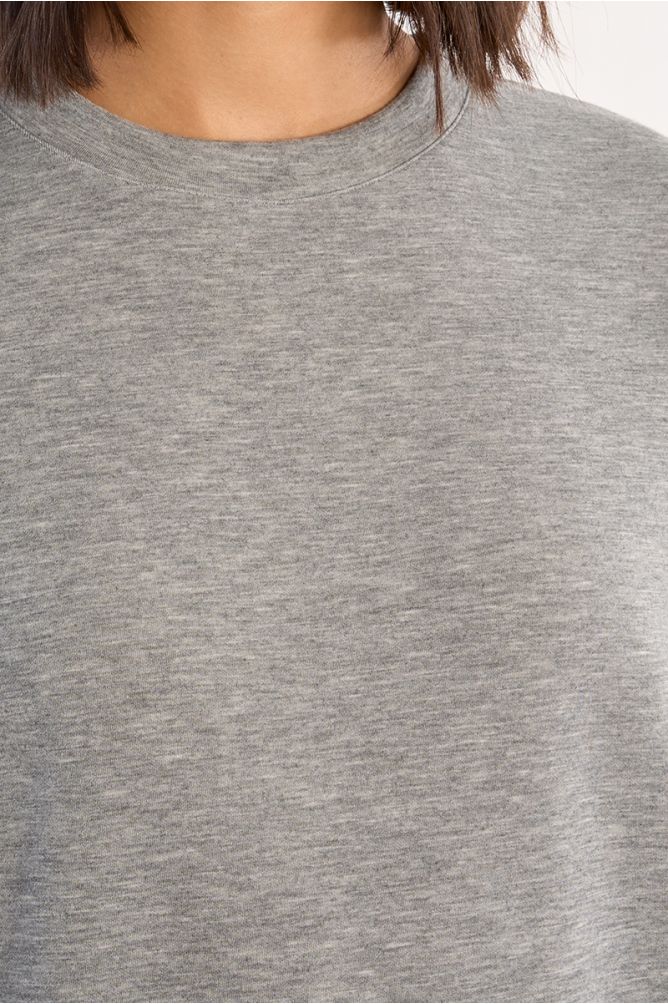 Sweat-shirt oversize avec détail en dentelle