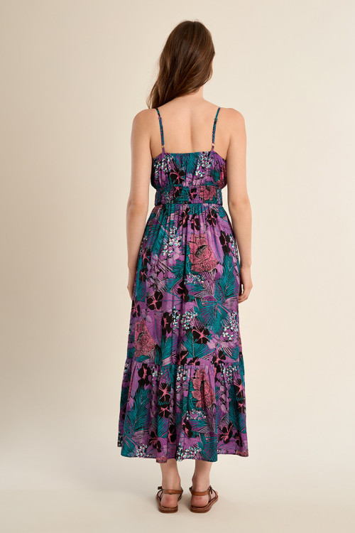 Maxi dress, printed