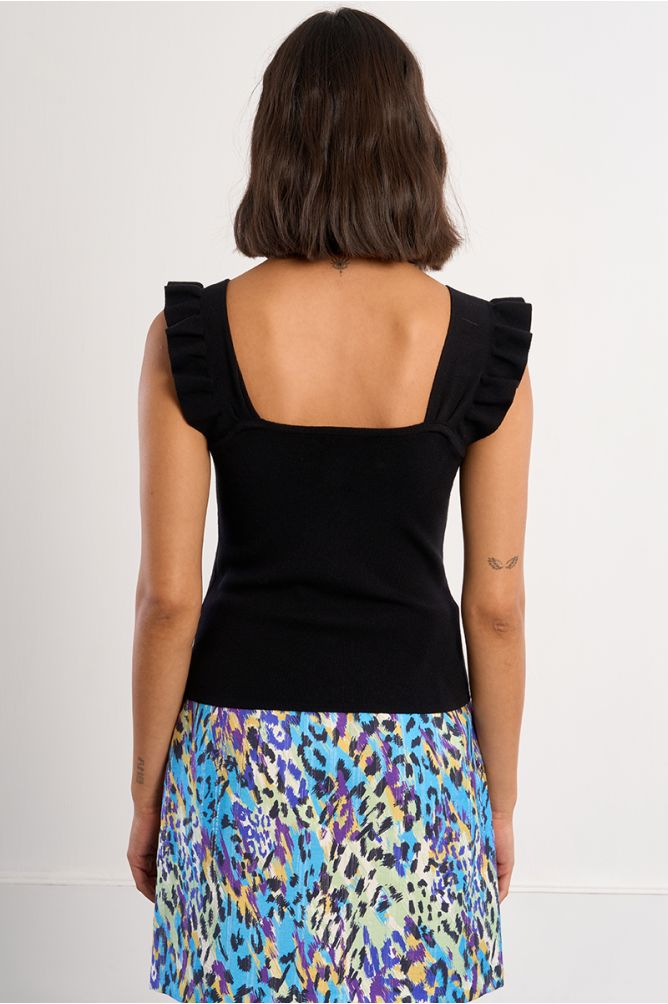 Top en maille basique