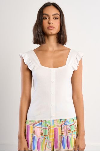 Top en maille basique