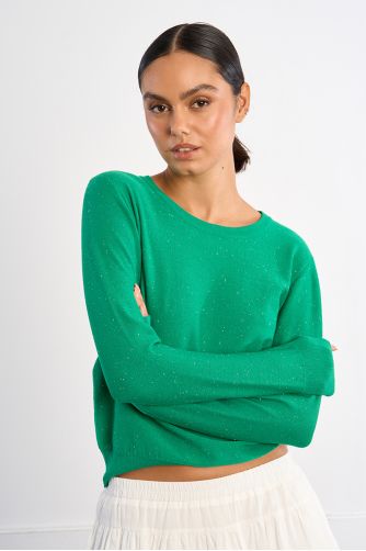 Pull basique à strass