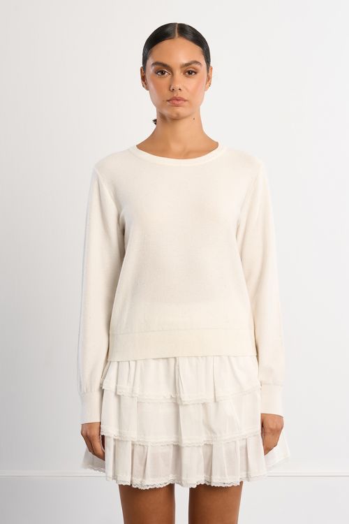 Pull basique à strass