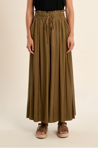 Pantalon large et fluide