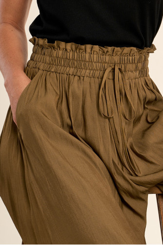 Pantalon large et fluide