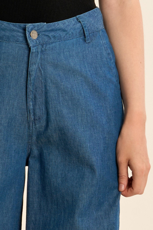 Pantalón de mujer largo, vaquero.