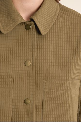 Veste matelassée, droite