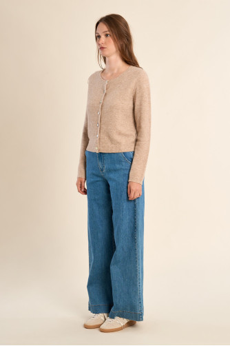 Cardigan en maille, boutonné