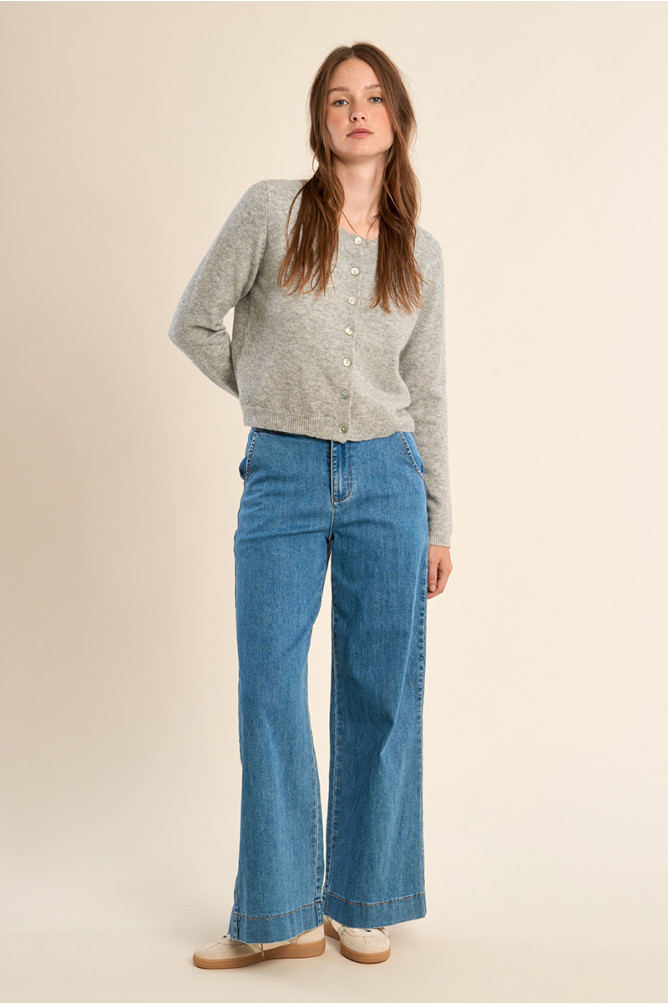 Cardigan en maille, boutonné