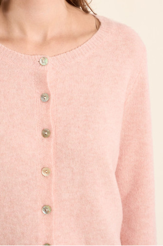 Cardigan en maille, boutonné