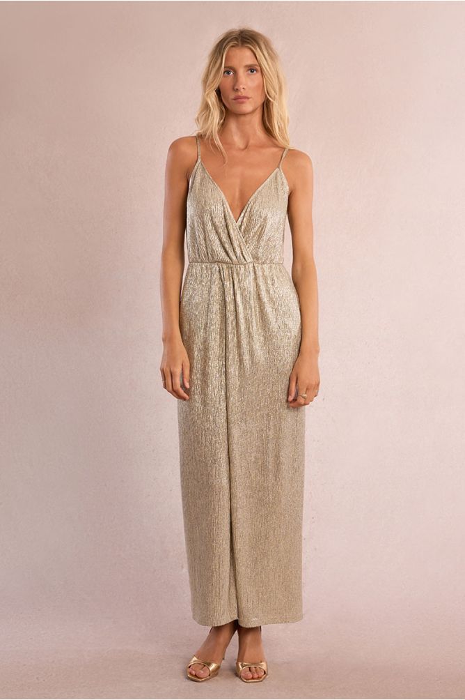 Long, iridescent dress