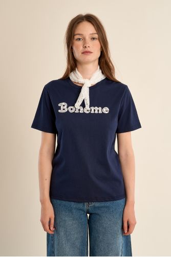 T-shirt ""Bohème"" avec bandana 