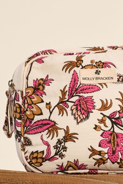 Mini pochette imprimée floral