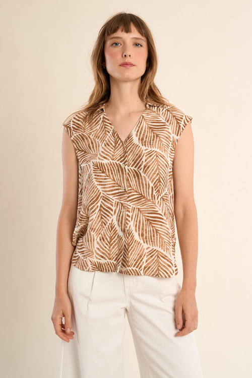 Printed blouse