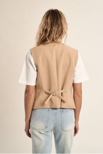 Veston court, cintré