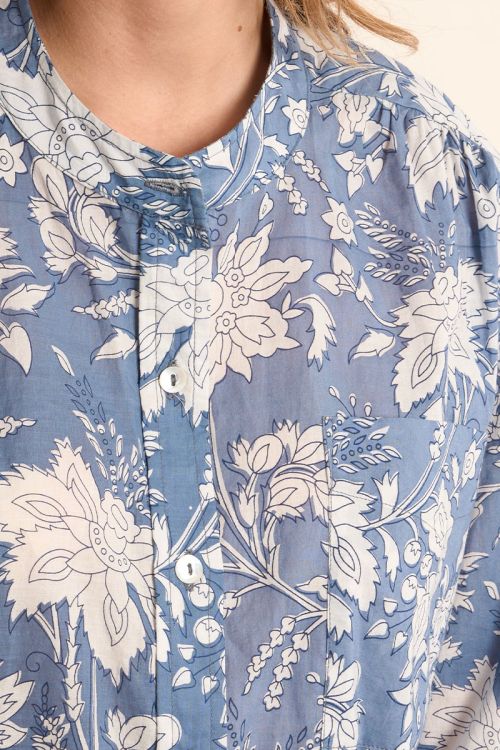 Oversized cotton shirt