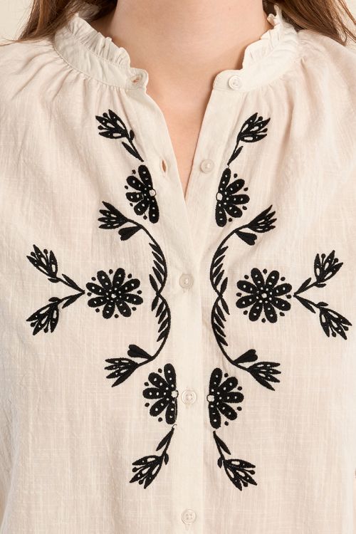 Embroidered blouse