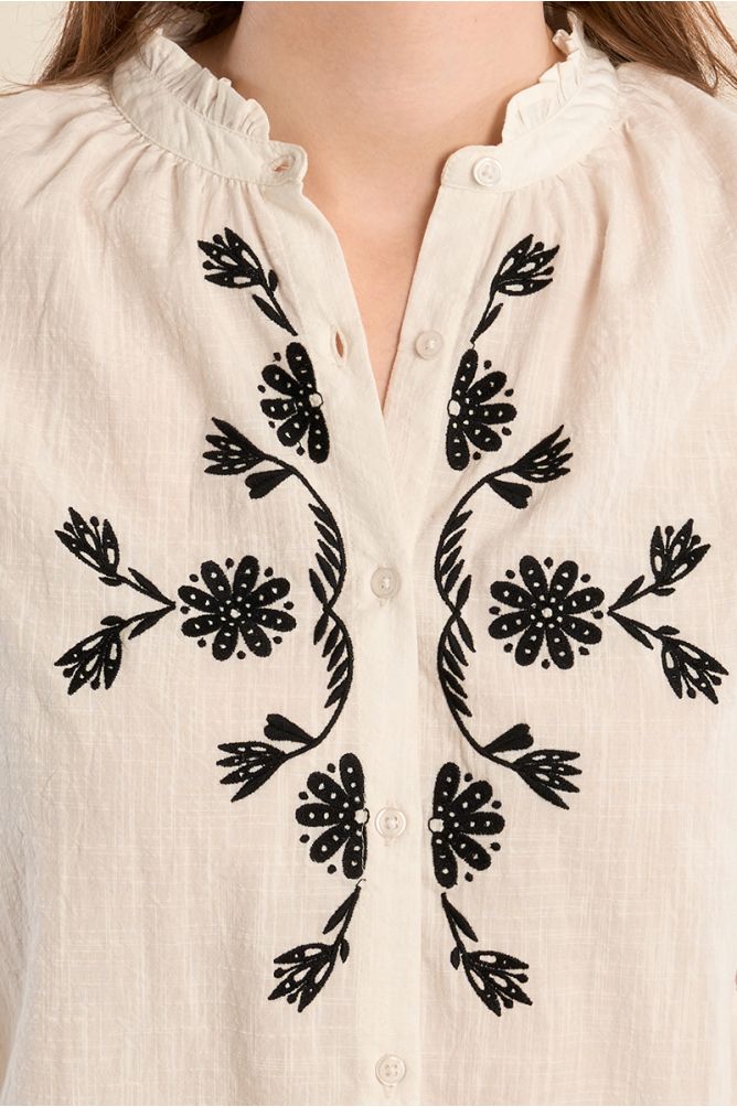 Embroidered blouse