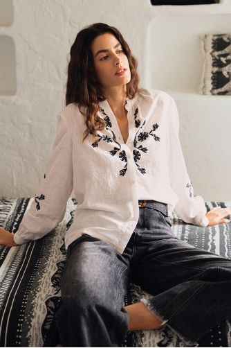 Embroidered blouse