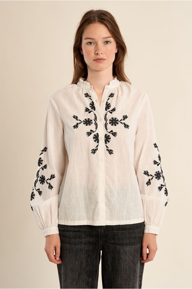 Embroidered blouse