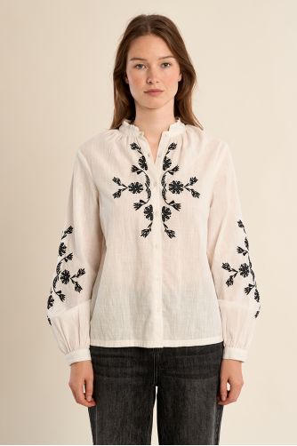 Embroidered blouse