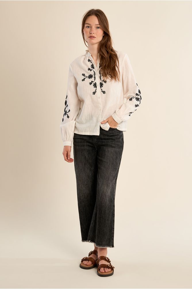 Embroidered blouse