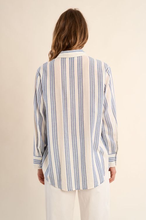 Cotton shirt, striped