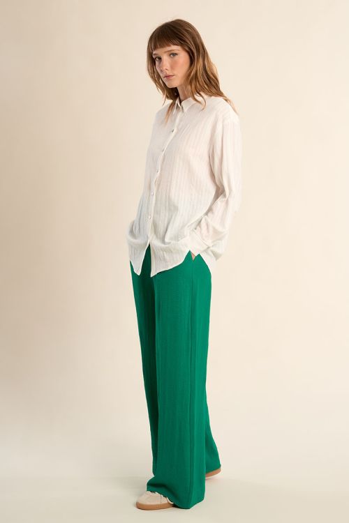 Long shirt, striped