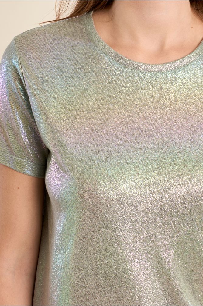 T-shirt irisé