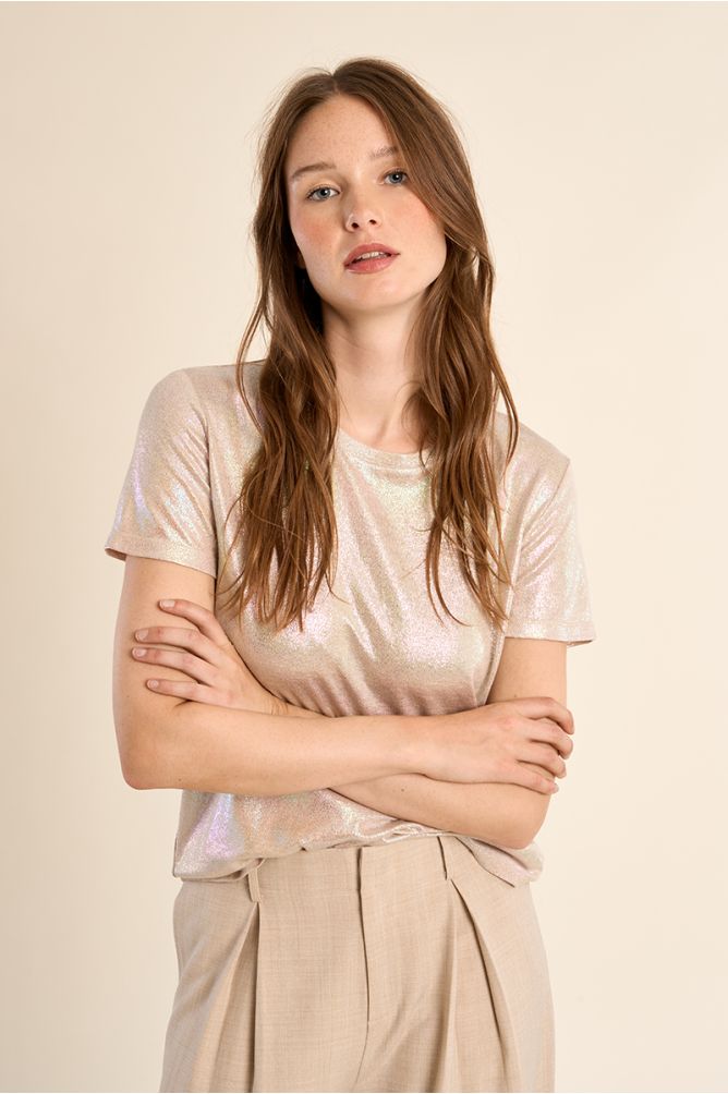 T-shirt irisé