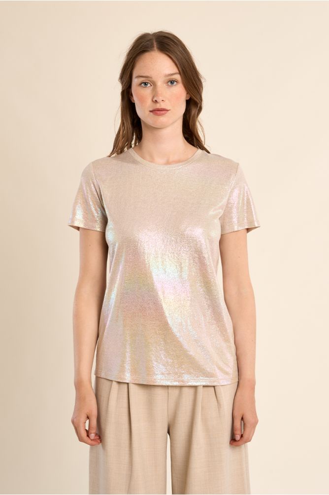 T-shirt irisé