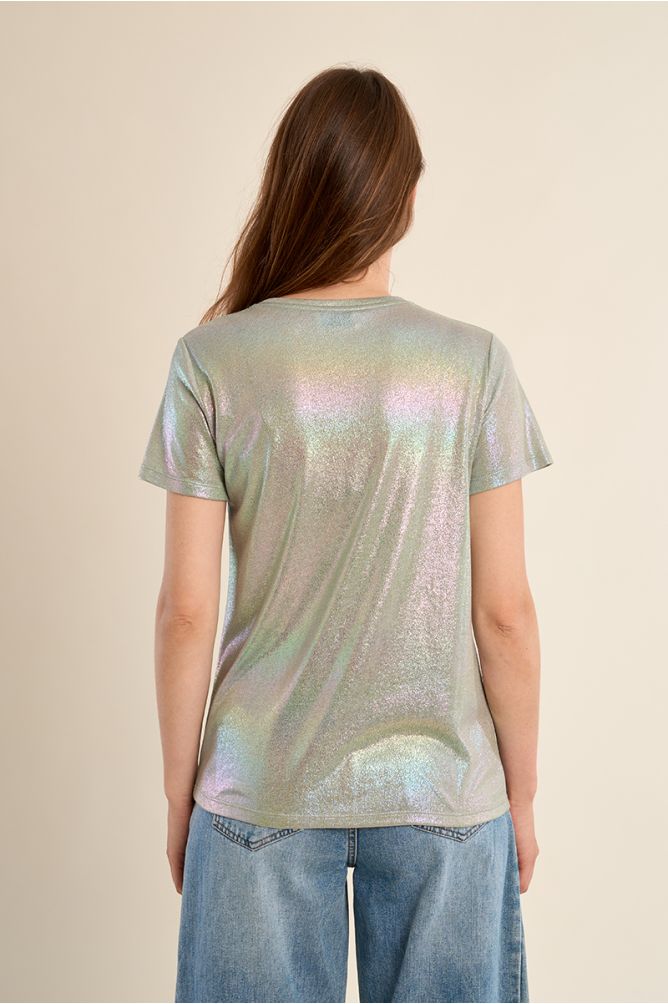 T-shirt irisé