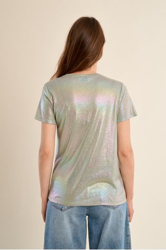 T-shirt irisé