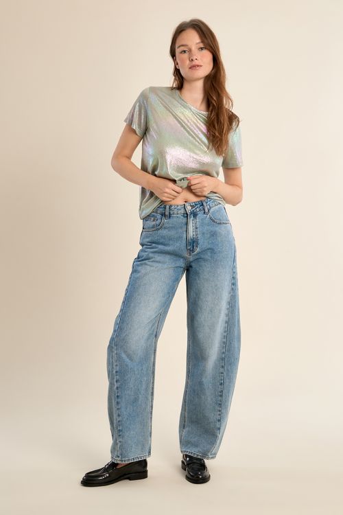 T-shirt irisé